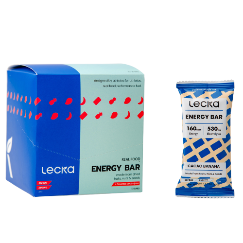 Cacao Banana Energy Bars by Lecka