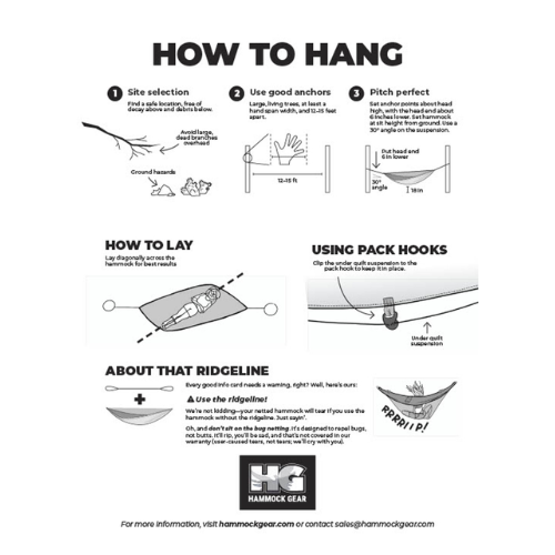 Circadian Pro Hammock by Hammock Gear