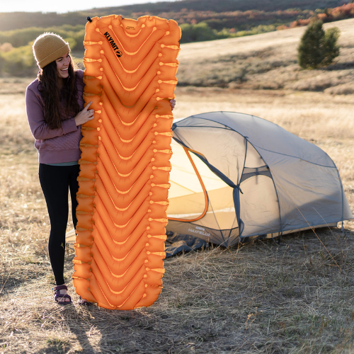 Insulated Static V Lite Sleeping Pad by Klymit