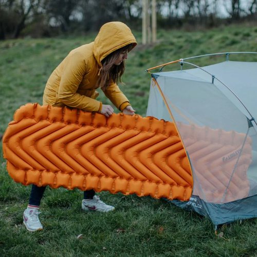 Insulated Static V Lite Sleeping Pad by Klymit