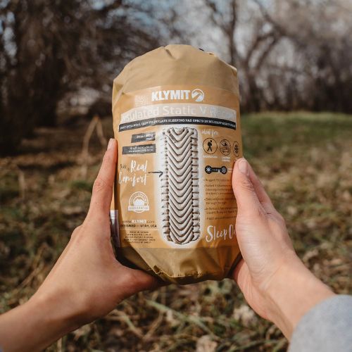 Insulated Static V Sleeping Pad by Klymit