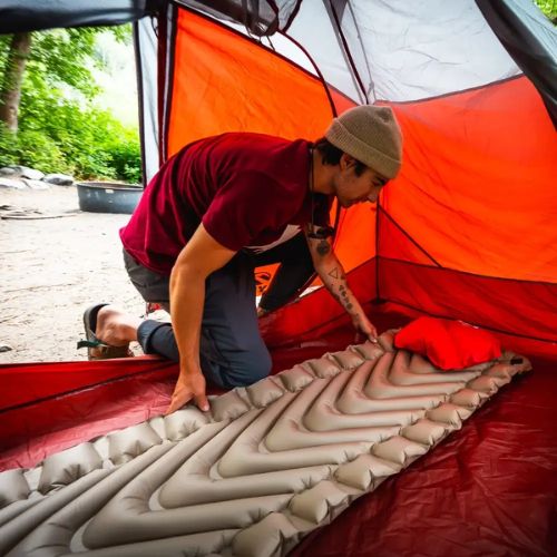 Insulated Static V Sleeping Pad by Klymit