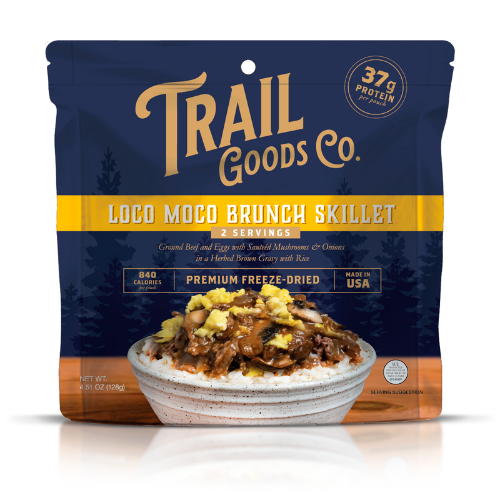 Loco Moco Brunch Skillet by Trail Goods Co.