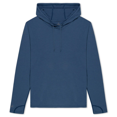 Men's Solstice Lightweight Wool Hoodie by Ridge Merino