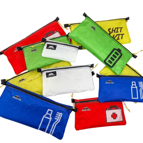 Zipper Pouches - Printed by Hilltop Packs