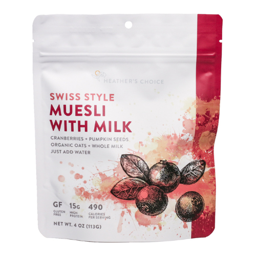 Swiss Style Muesli with Milk by Heather's Choice