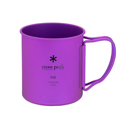 Ti-Single 450 Anodized Cup by Snow Peak