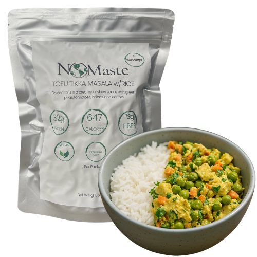 Tofu Tikka Masala with Rice by NOMaste