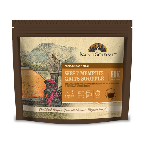 West Memphis Grits Soufflé by Packit Gourmet