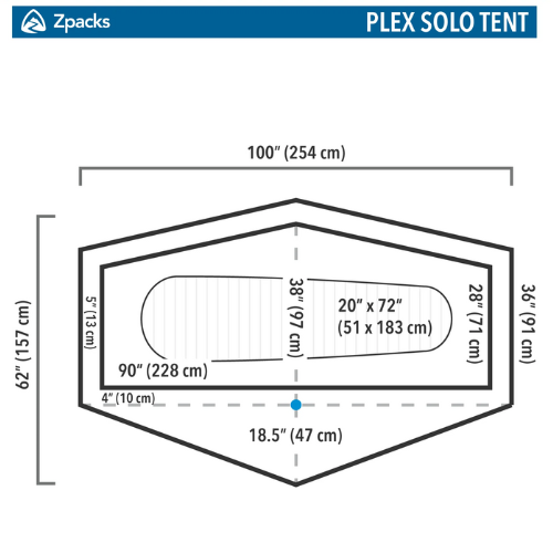 Plex Solo Tent by Zpacks
